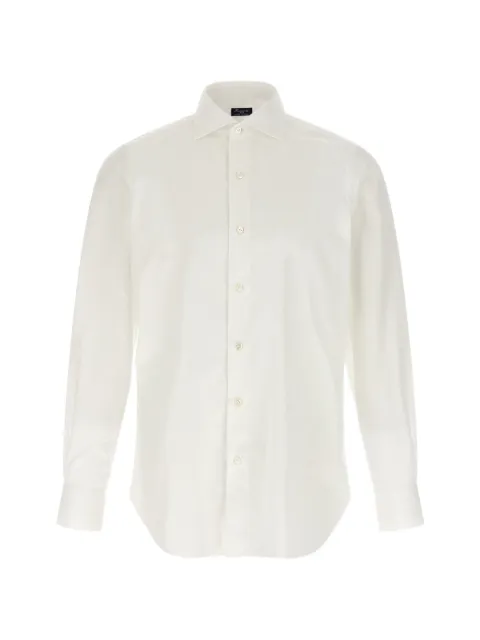 Finamore 1925 Napoli mother-of-pearl button napoli shirt