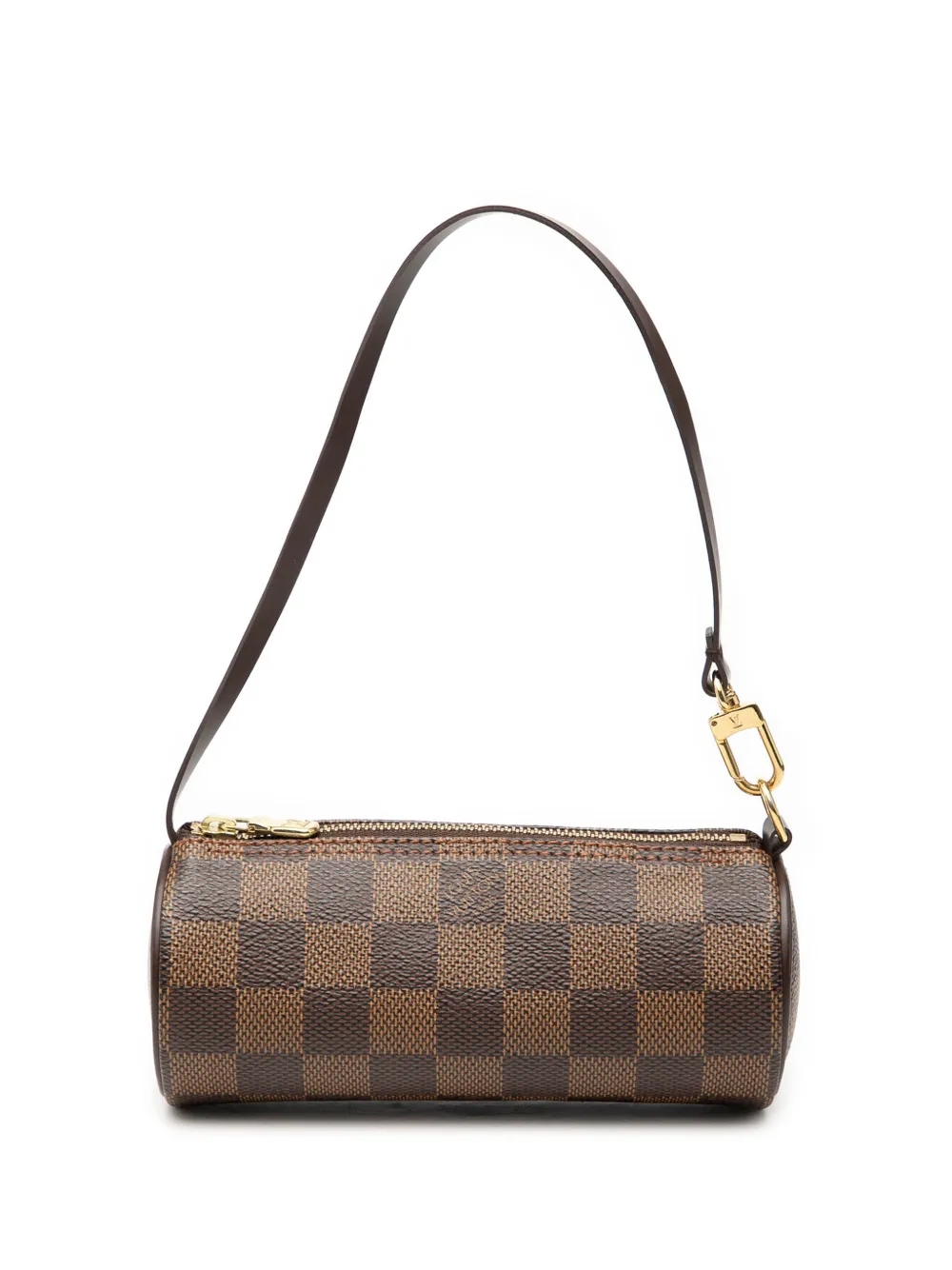 Louis Vuitton Pre-Owned 1990-2010 Damier Ebene Papillon Pochette handbag - Braun