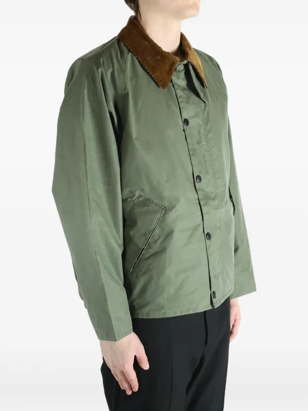 Barbour Transport ワックスジャケット | グリーン | FARFETCH JP