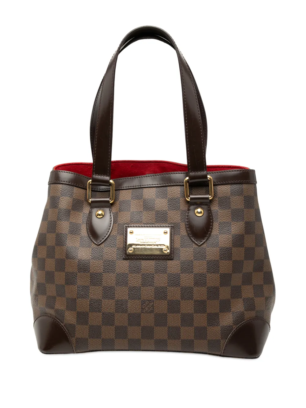 Louis Vuitton Pre-Owned 2008 Damier Ebene Hampstead PM tote bag - Braun