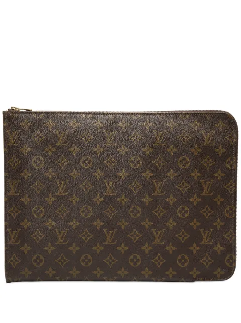 Louis Vuitton Pre-Owned 1988 Monogram Poche Documents Portfolio business bag