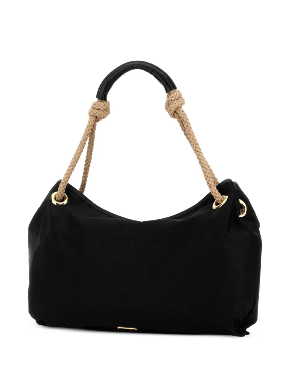 Prada Shopper met logo Zwart