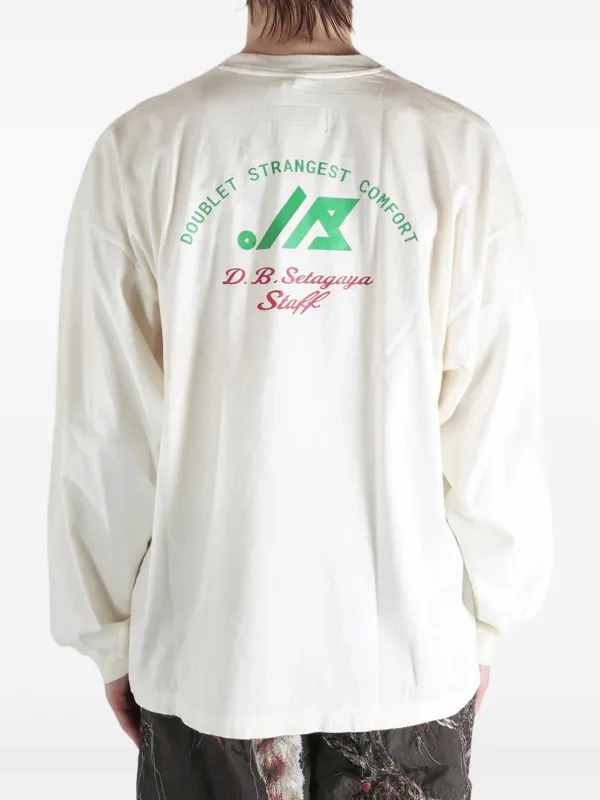 Doublet My Workwear Bear chest-pocket T-shirt | White | FARFETCH