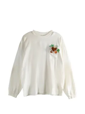 Auralee ストライプ ロングTシャツ | ニュートラル | FARFETCH JP