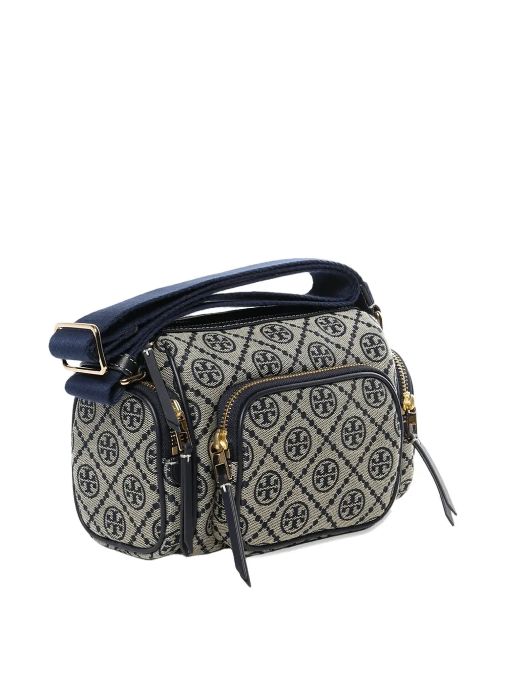 Tory Burch T Monogram crossbodytas met zak Beige