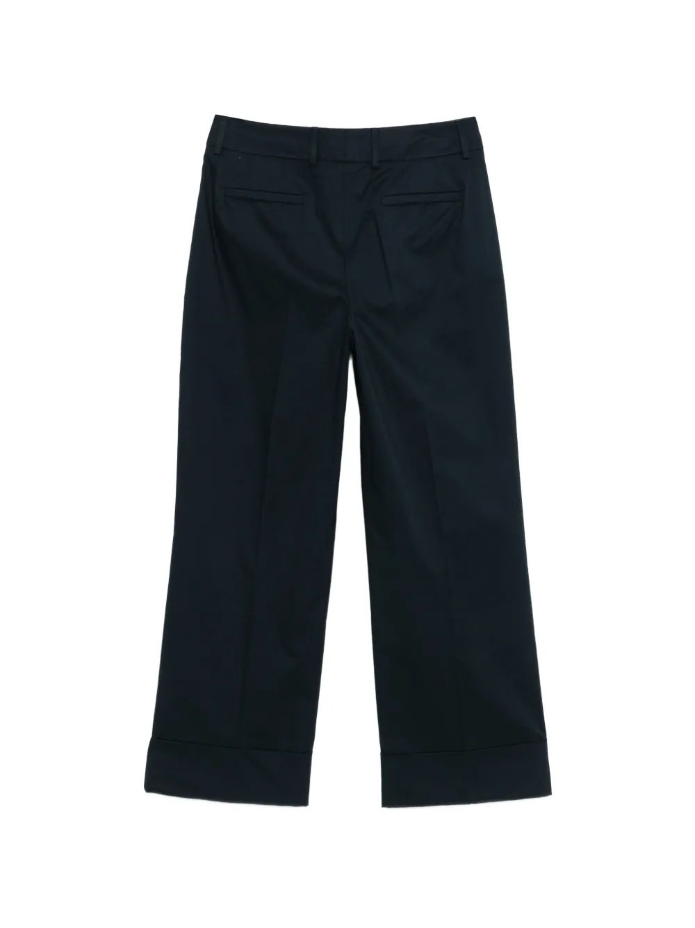 Incotex Arlys broek met manchetten Blauw