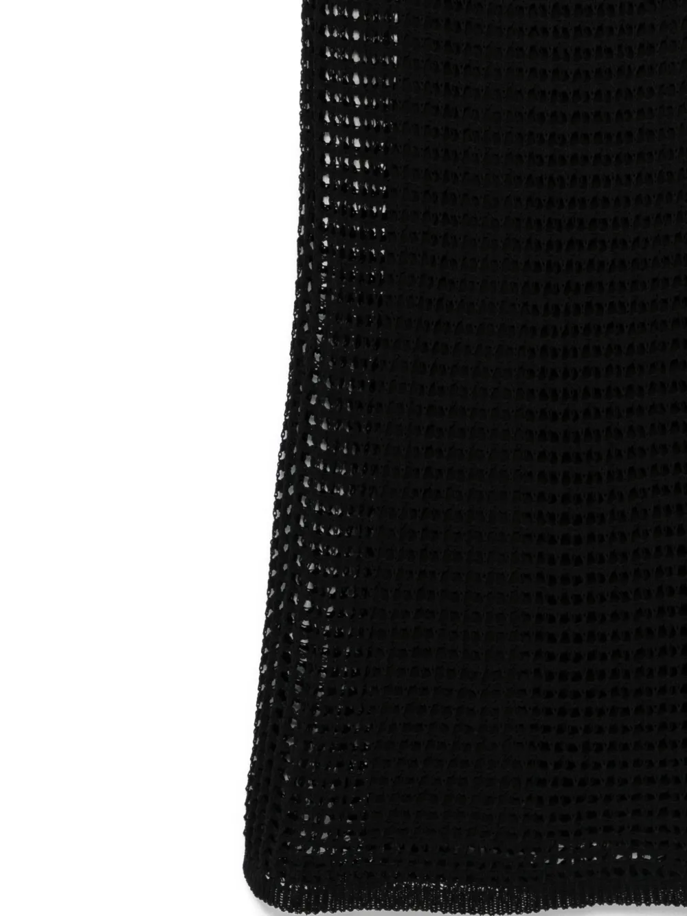 Roberto Collina Mini-jurk met mesh Zwart