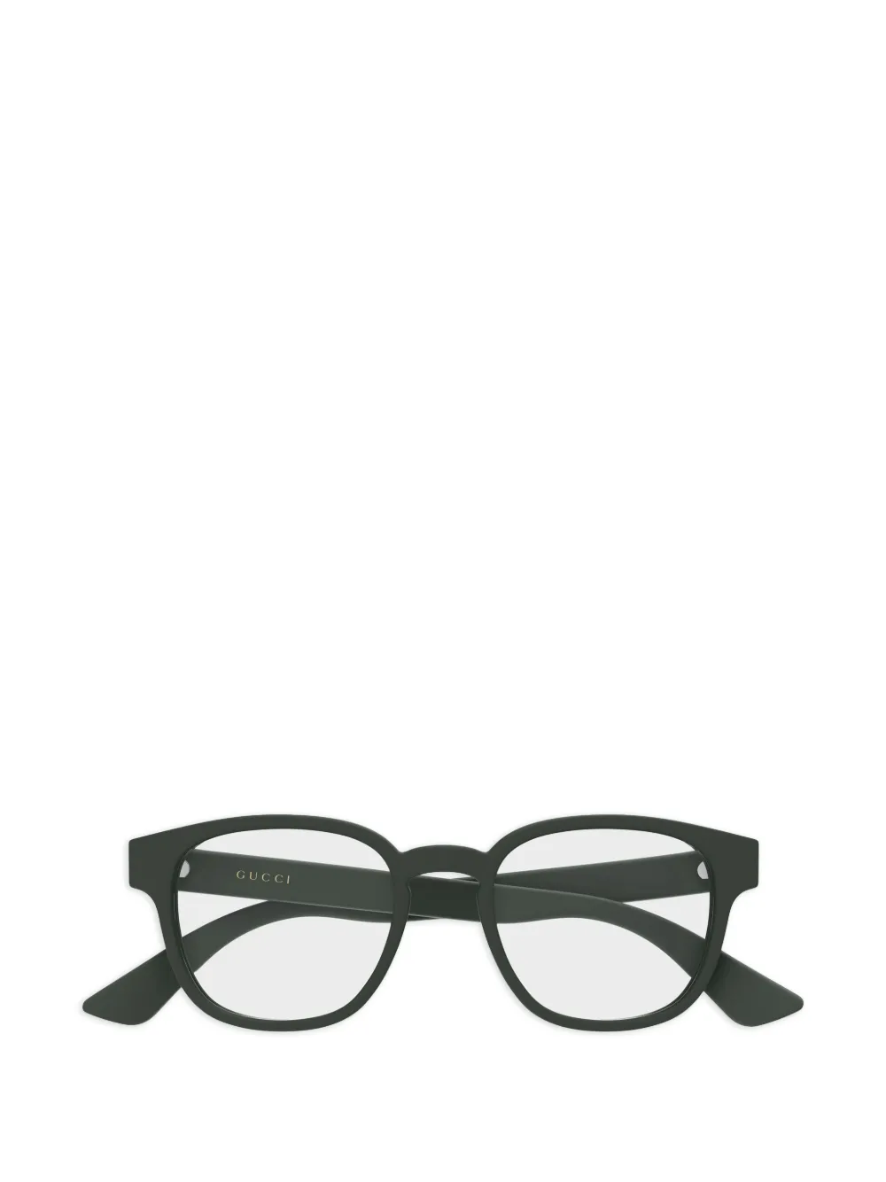 Gucci Eyewear Brille mit eckigem Gestell - Grün