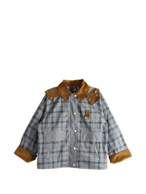 Barbour Carnforth hooded tartan jacket
