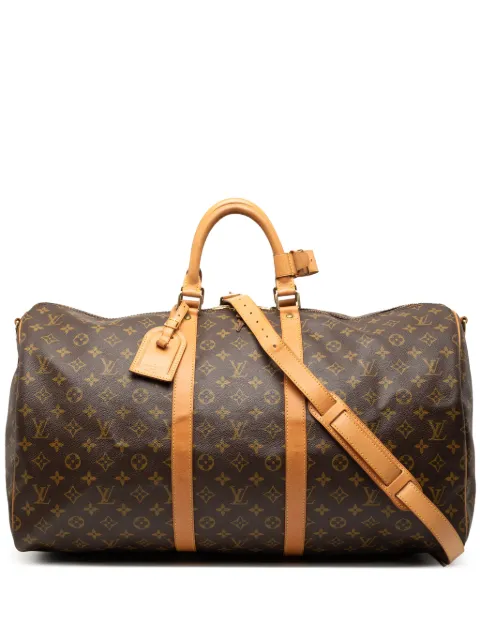Louis Vuitton Pre-Owned 1996 Monogram Keepall Bandouliere 55 travel bag