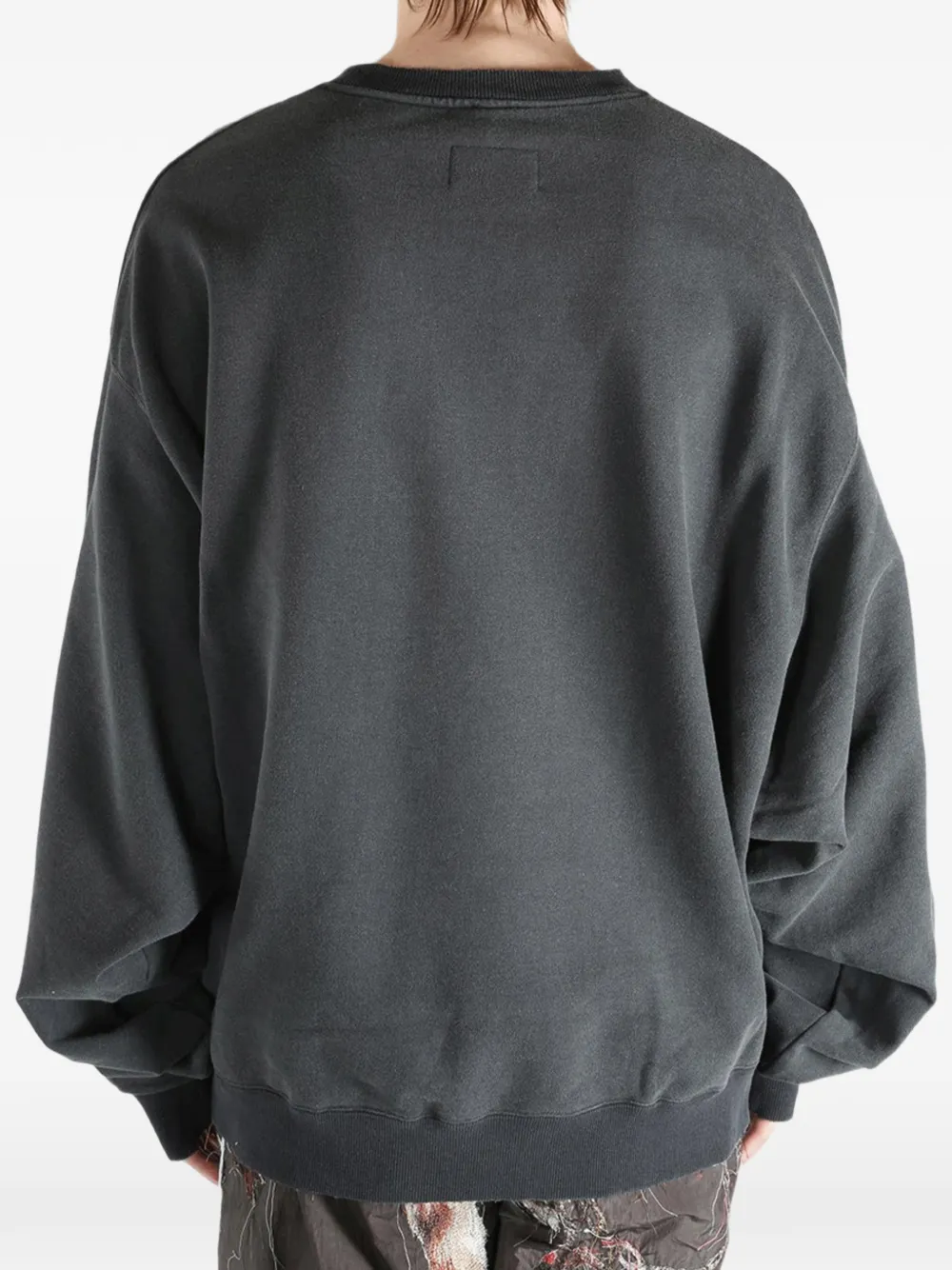 Doublet Sweater met print Grijs