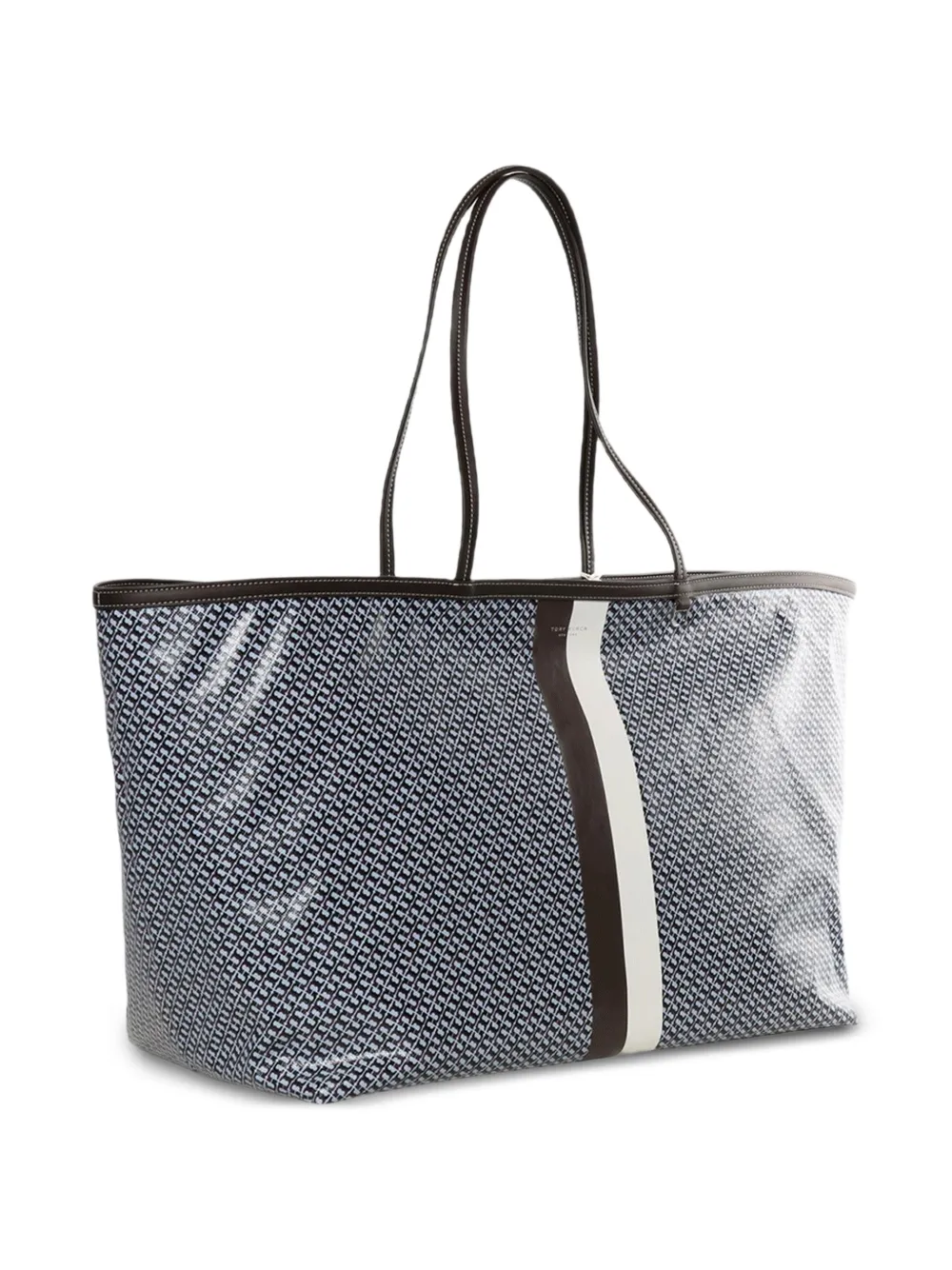 Tory Burch Racer XL shopper Blauw