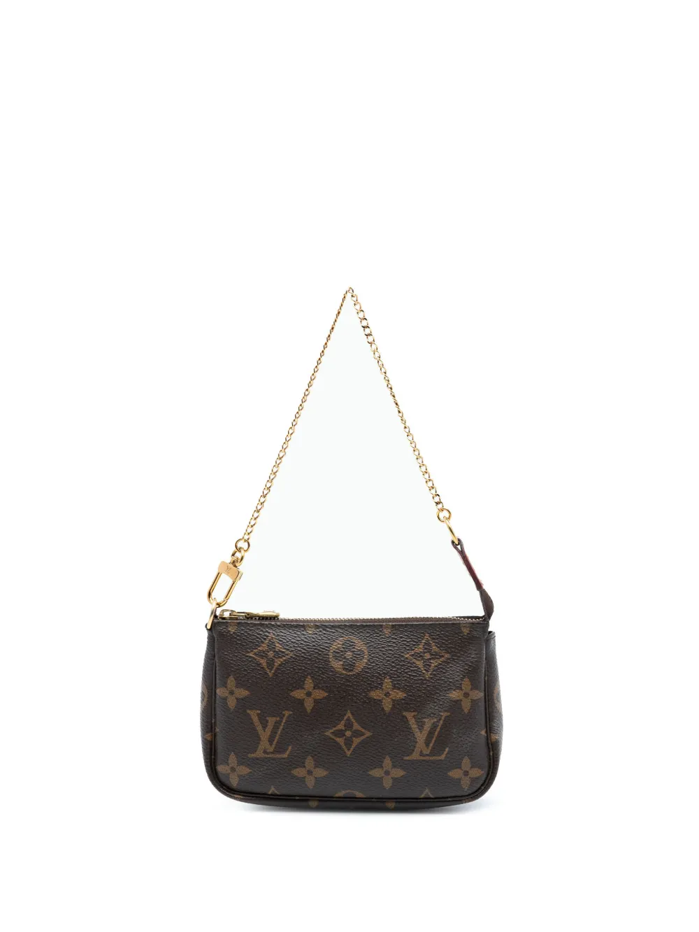 Louis Vuitton Pre-Owned 2019 Monogram Mini Pochette Accessoires handbag - Marrone