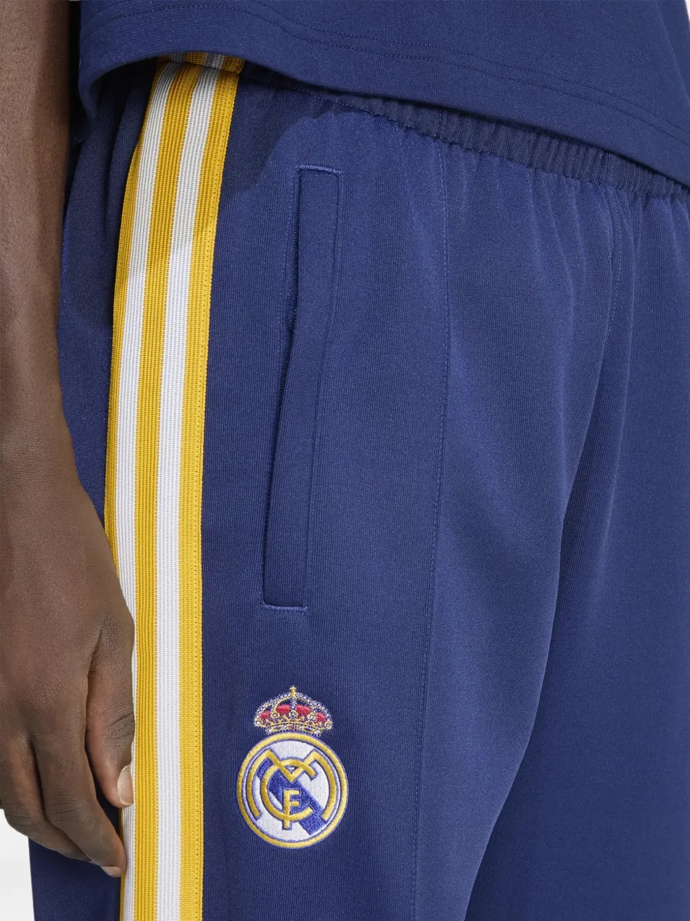 adidas Real Madrid Originals gestreepte trainingsbroek Blauw