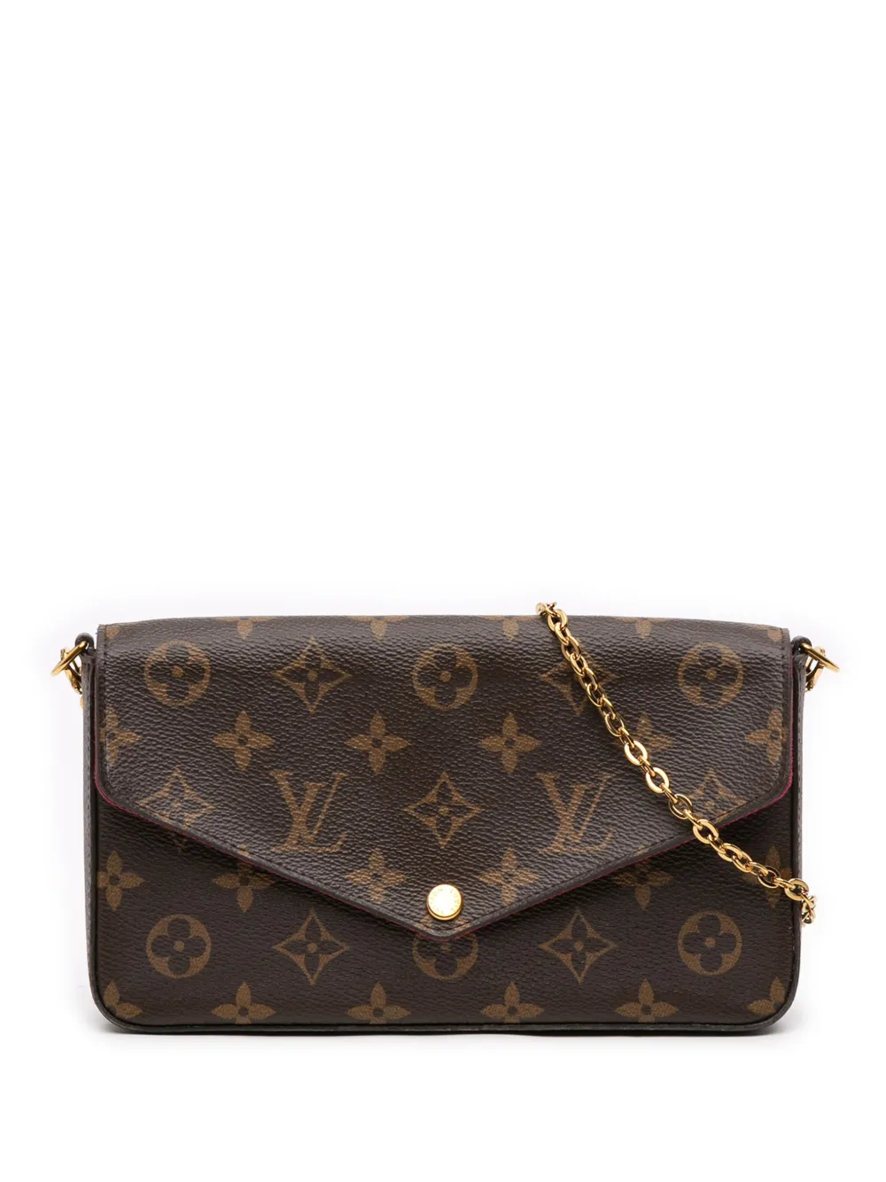 Louis Vuitton Pre-Owned 2020 Monogram Pochette Felicie crossbody bag - Marrone