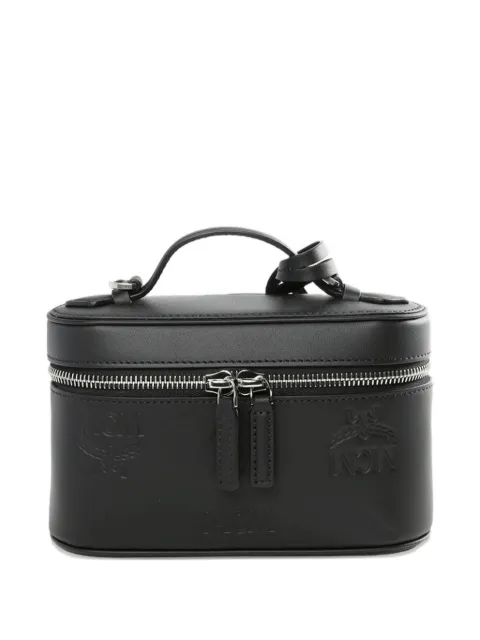 MCM Aren logo-embossed vanity case