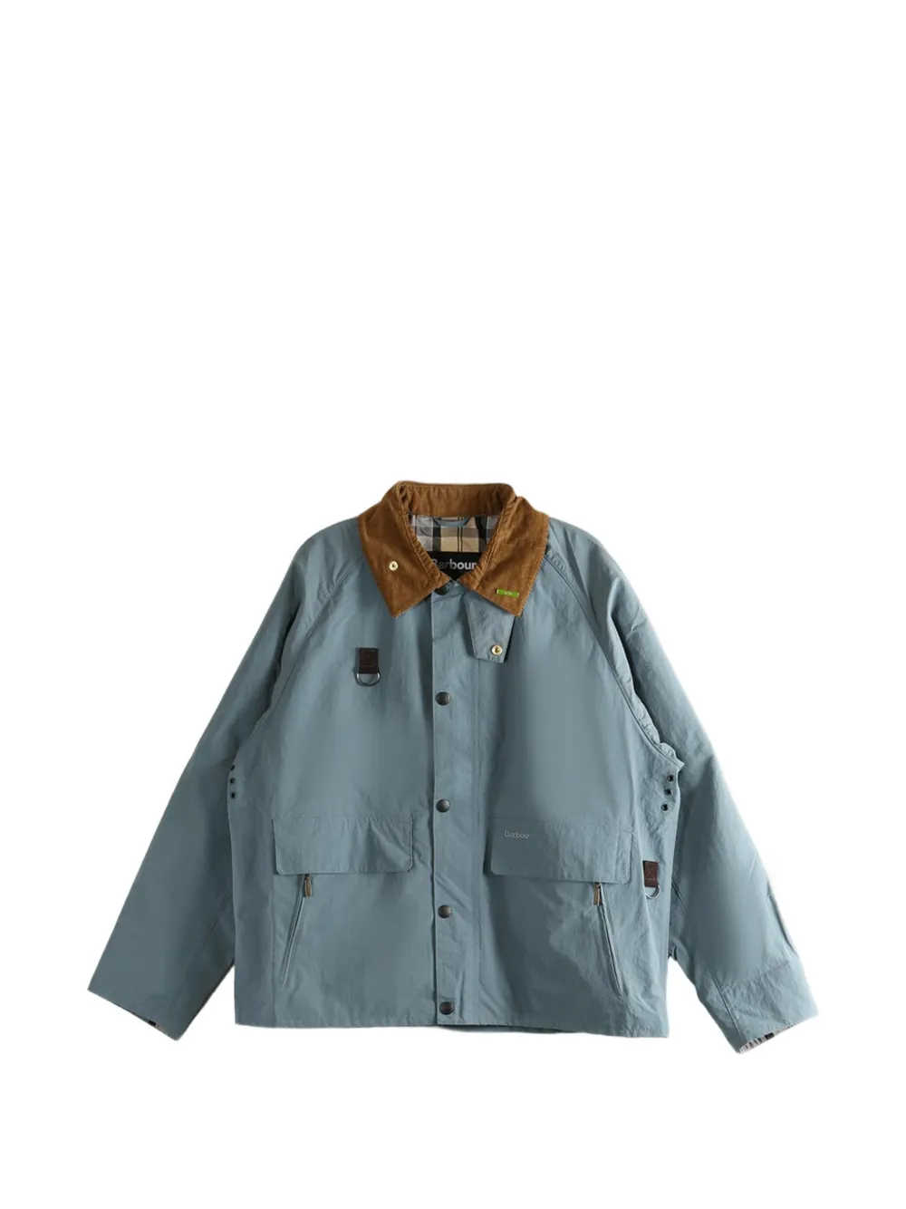 Barbour 아이콘 스페이 칼라 재킷 | 블루 | Image 1