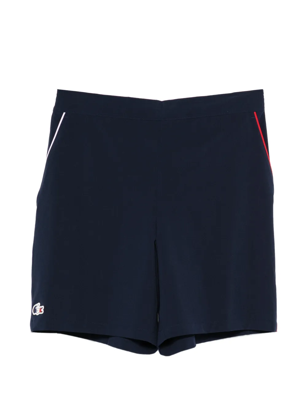 Lacoste logo-detail shorts - Blu