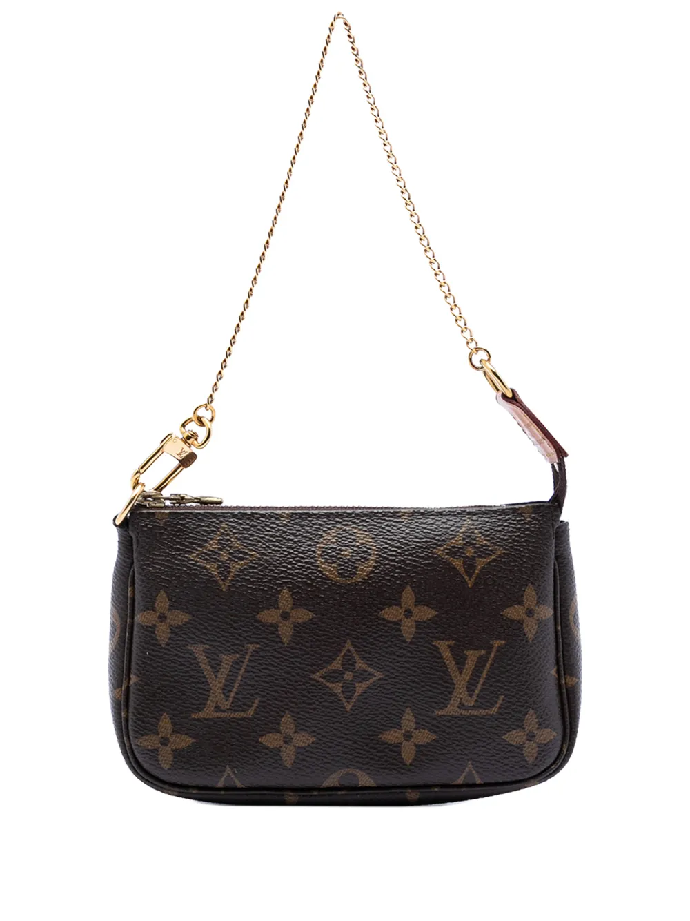 Louis Vuitton Pre-Owned 2020 Monogram Mini Pochette Accessoires handbag - Marrone