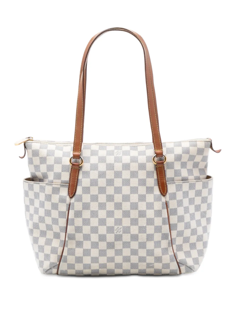 Louis Vuitton Pre-Owned 2011 Damier Azur Totally MM tote bag - Bianco