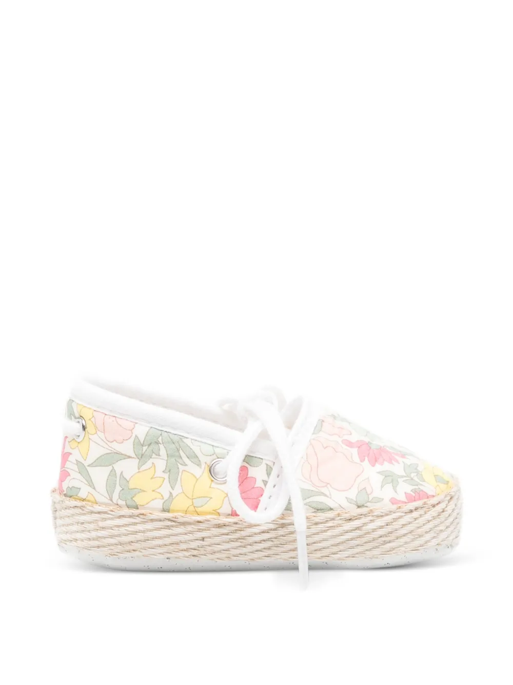 Tartine Et Chocolat floral-print ballet flats - Toni neutri