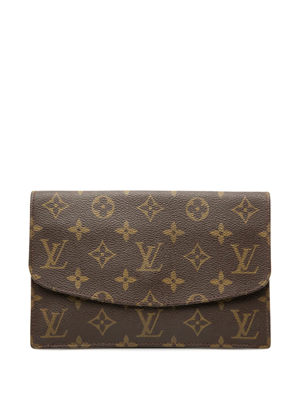 Louis Vuitton Pre-Owned 1985 Monogram Pochette Rabat 20 clutch bag - Marrone