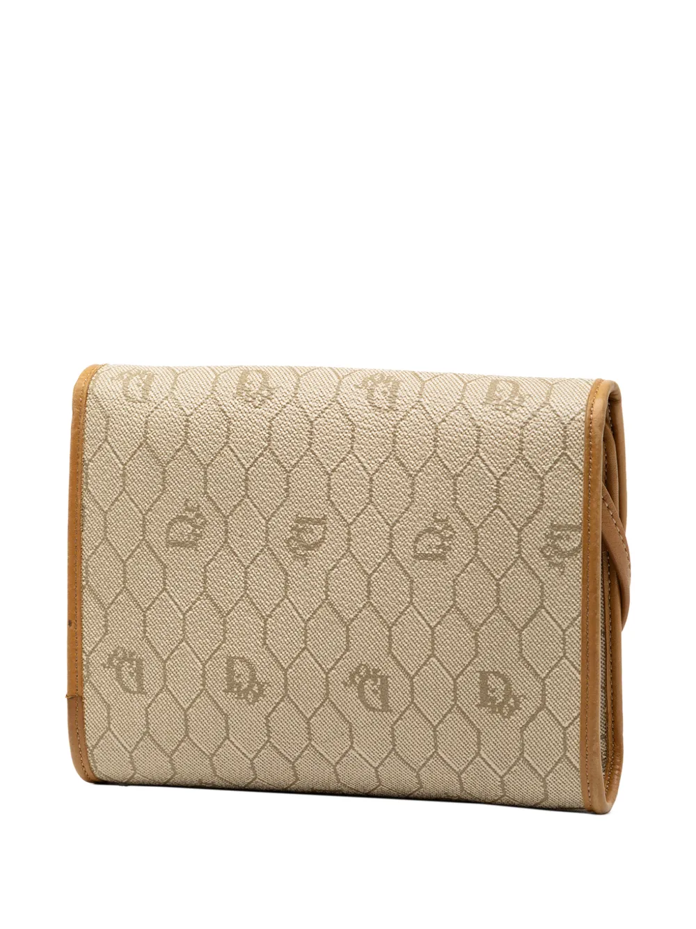 20th Century Honeycomb Coated Canvas Crossbody Bag
