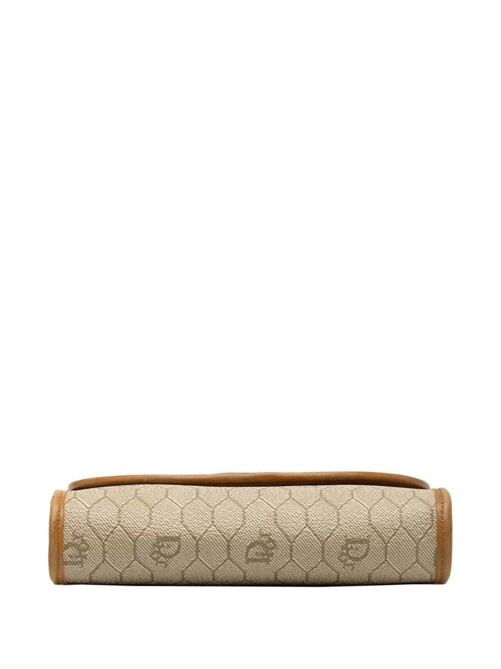 20th Century Honeycomb Coated Canvas Crossbody Bag