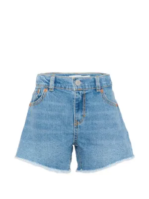Tiny Cottons プリント デニムショートパンツ | イエロー | FARFETCH JP