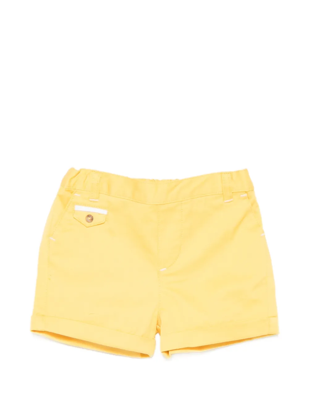 Tartine Et Chocolat button-detail shorts - Giallo