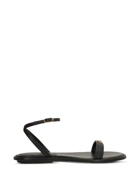 Sergio Rossi Surge leather flat sandals