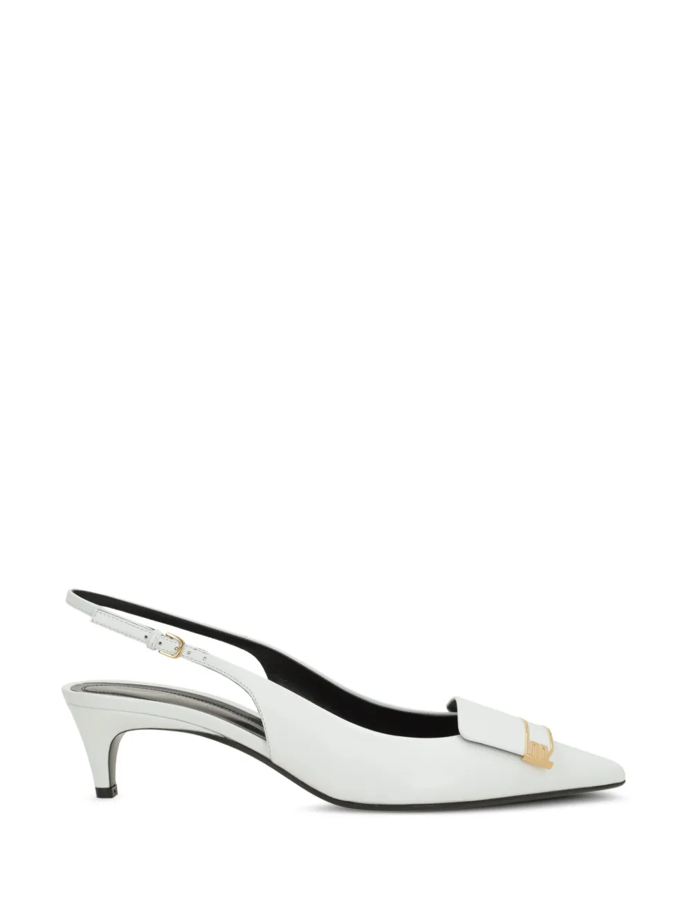 Sergio Rossi Sr Evolv slingback pumps Wit