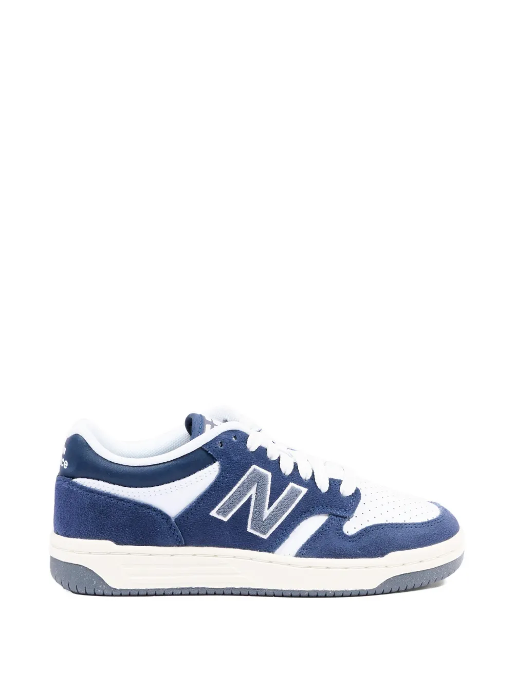 New Balance Kids 480 leren sneakers Wit
