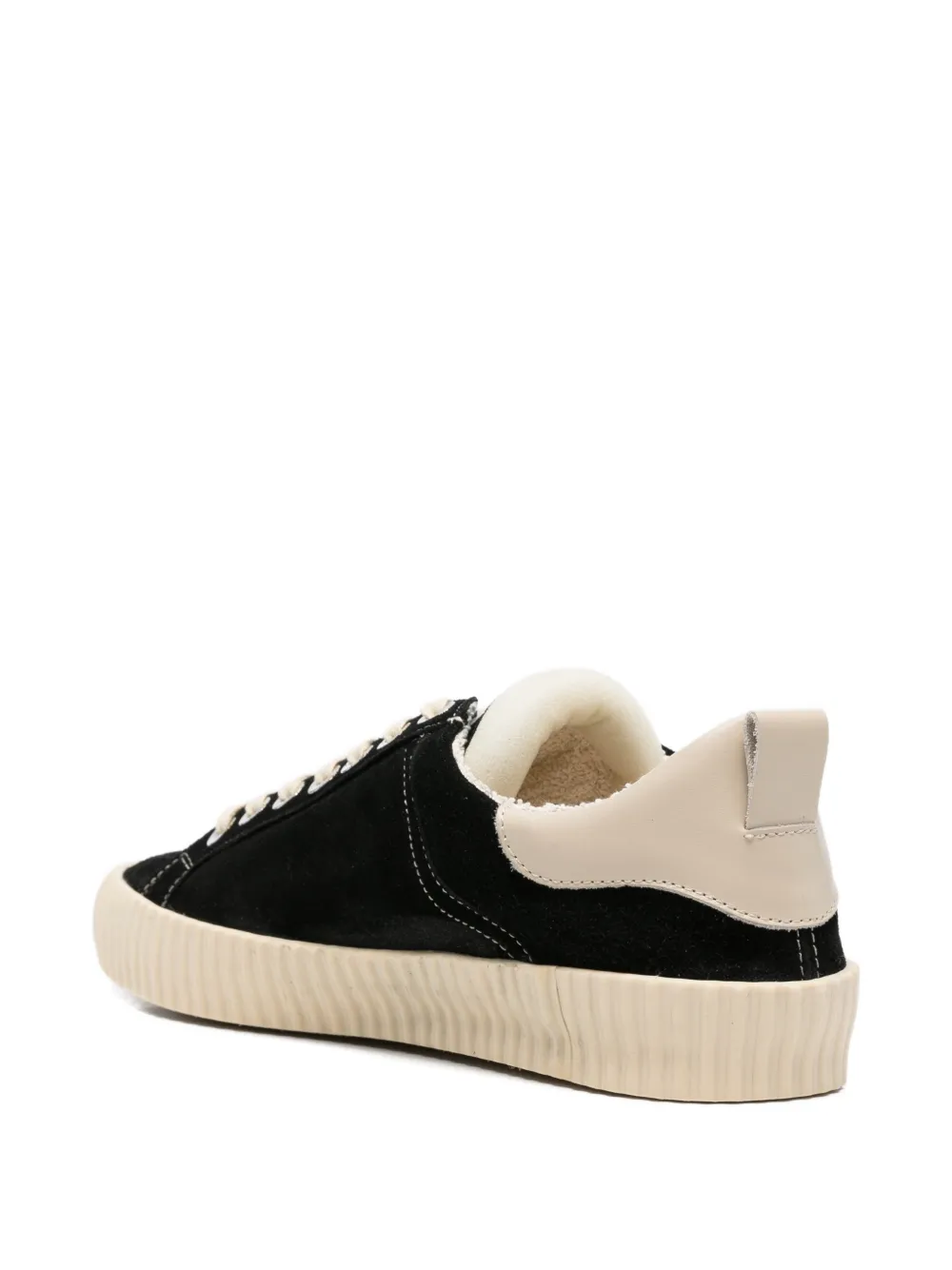  Springa Wavy Logo-appliqué Sneakers - Black 