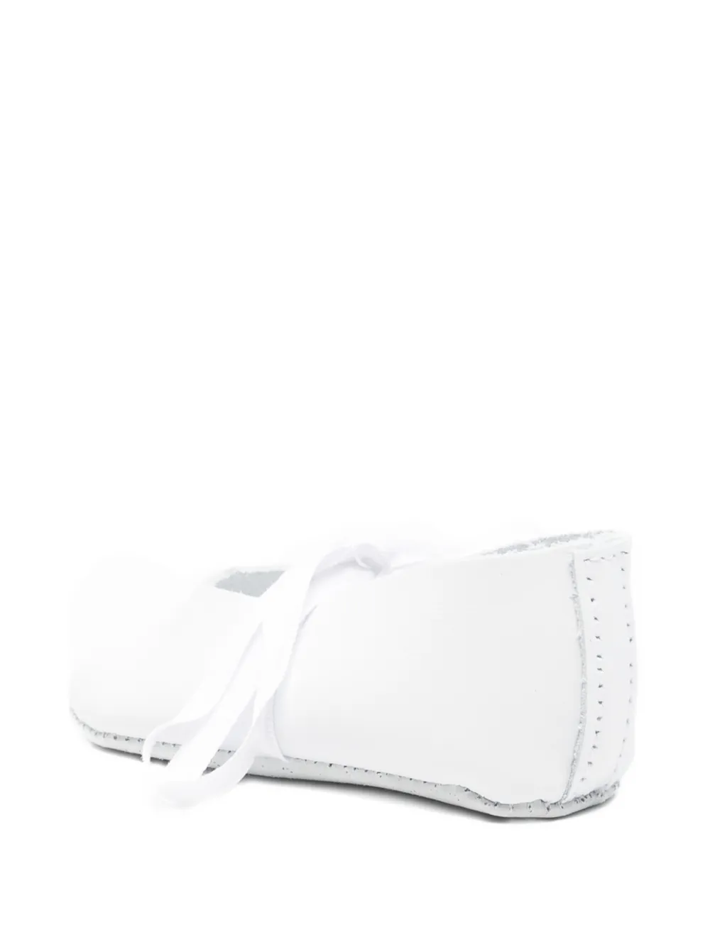 Tartine Et Chocolat ribbon-detail ballet flats Wit