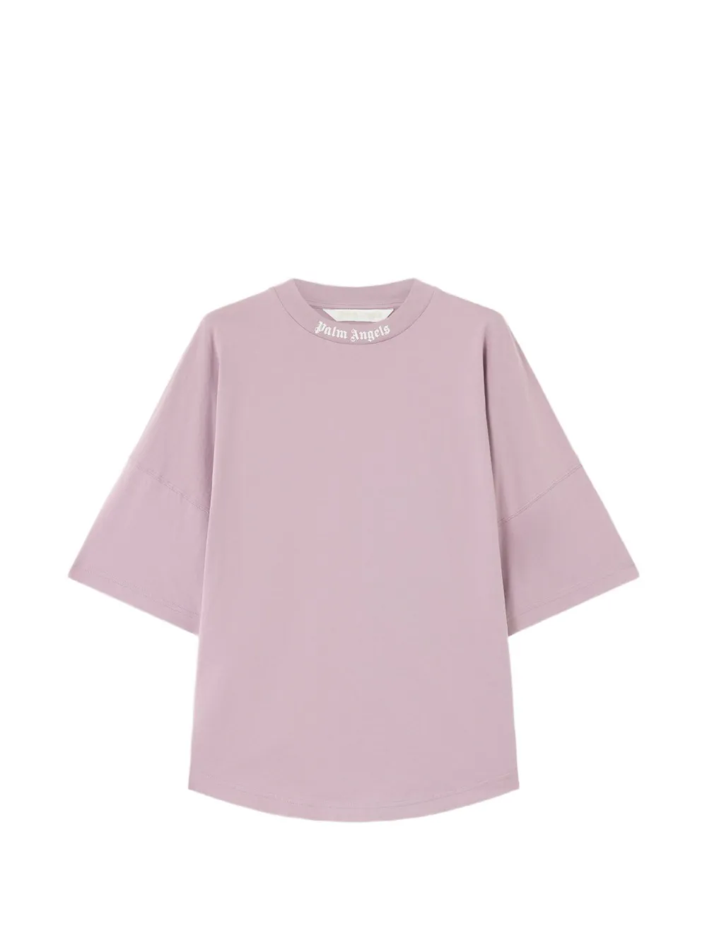 Palm Angels logo-printed T-shirt - Violett