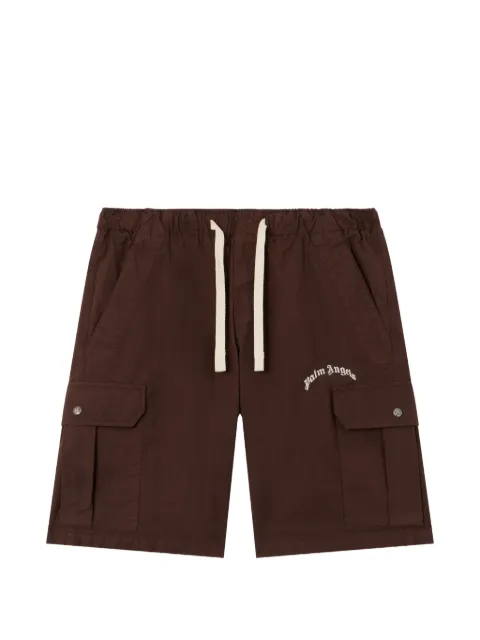 Palm Angels short cargo Curved à logo