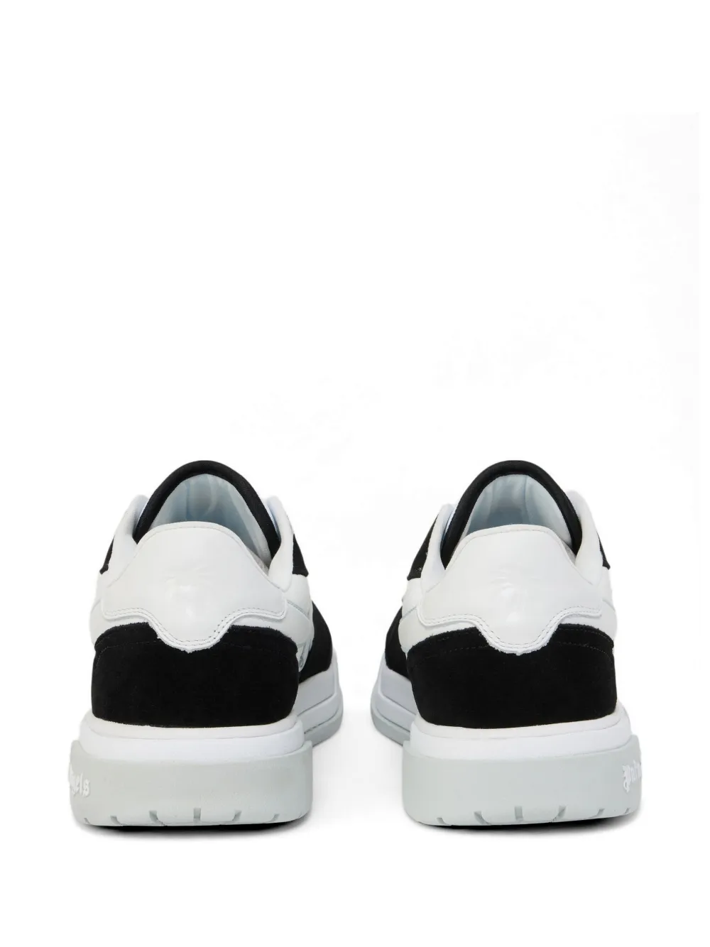 Palm Angels Palm Basketball Lea lace-up sneakers Zwart