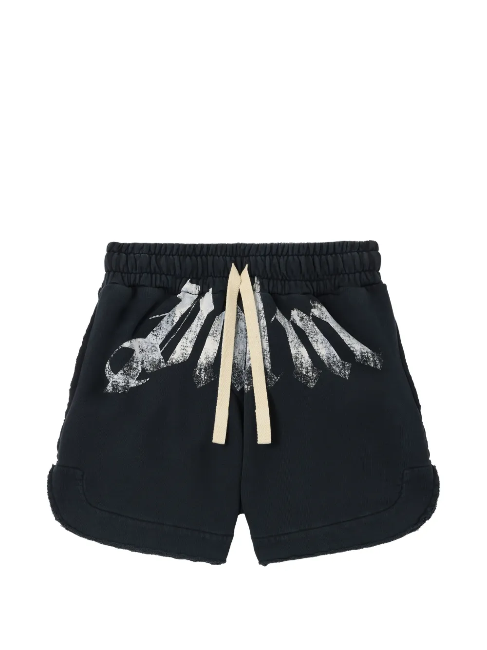 Palm Angels Big trainingsshorts met logo Zwart