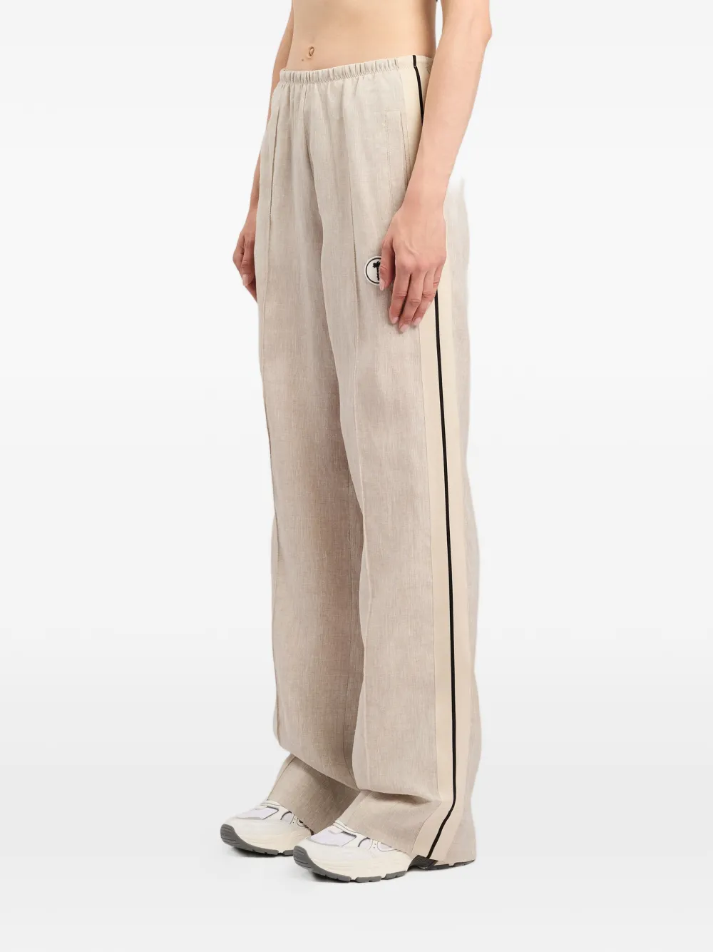 Palm Angels Trainingsbroek met Tree-logo Beige