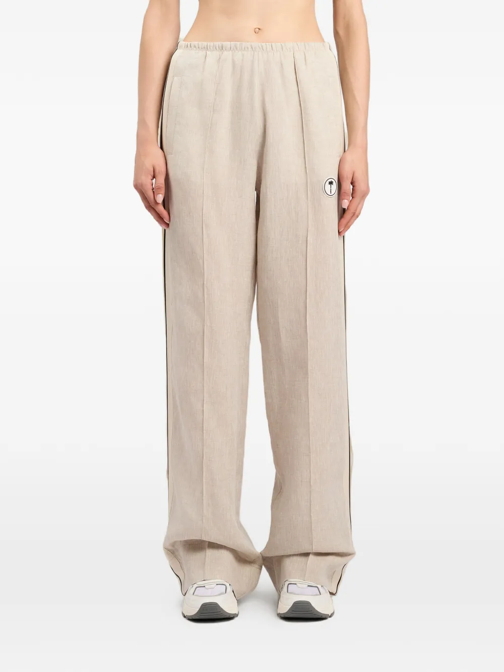 Palm Angels Trainingsbroek met Tree-logo Beige