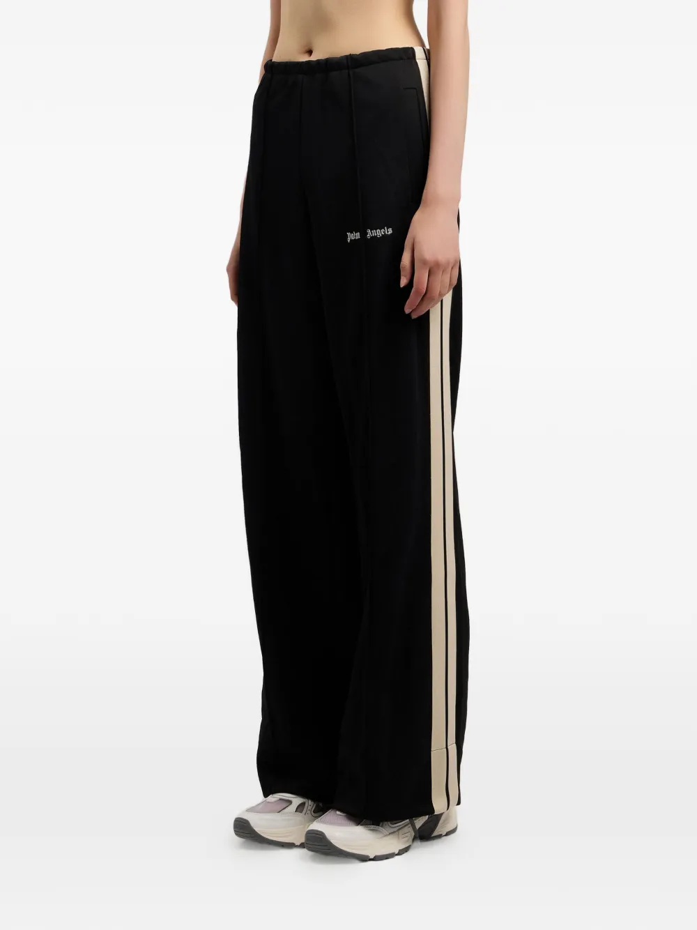 Palm Angels Trainingsbroek met logo Zwart
