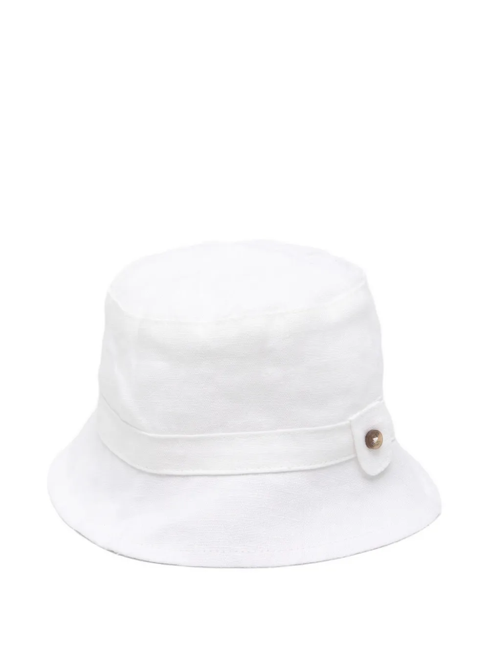 Tartine Et Chocolat button-detail hat - Bianco