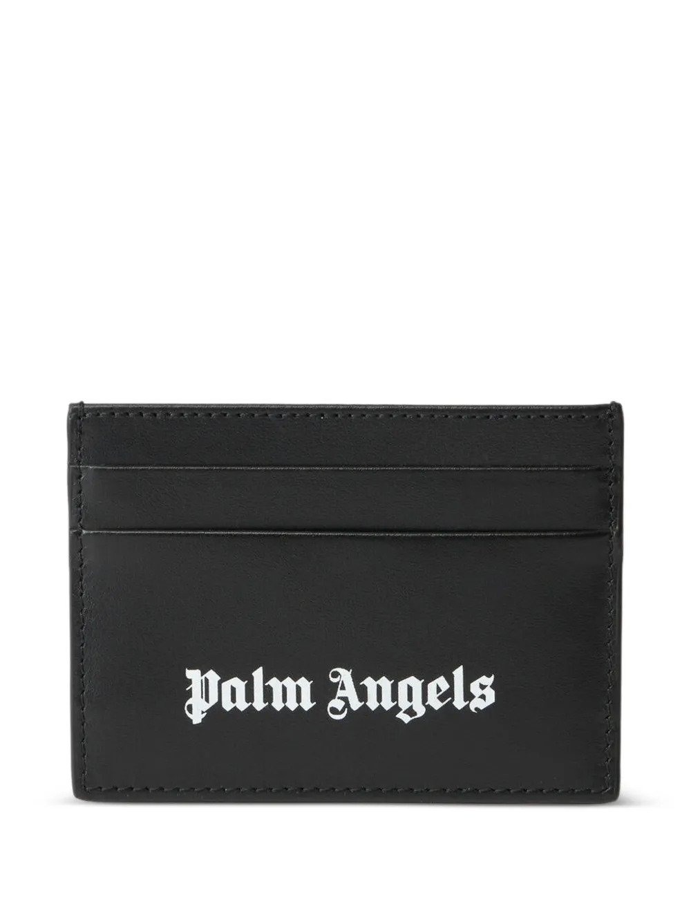 Palm Angels logo-print card holder - Nero