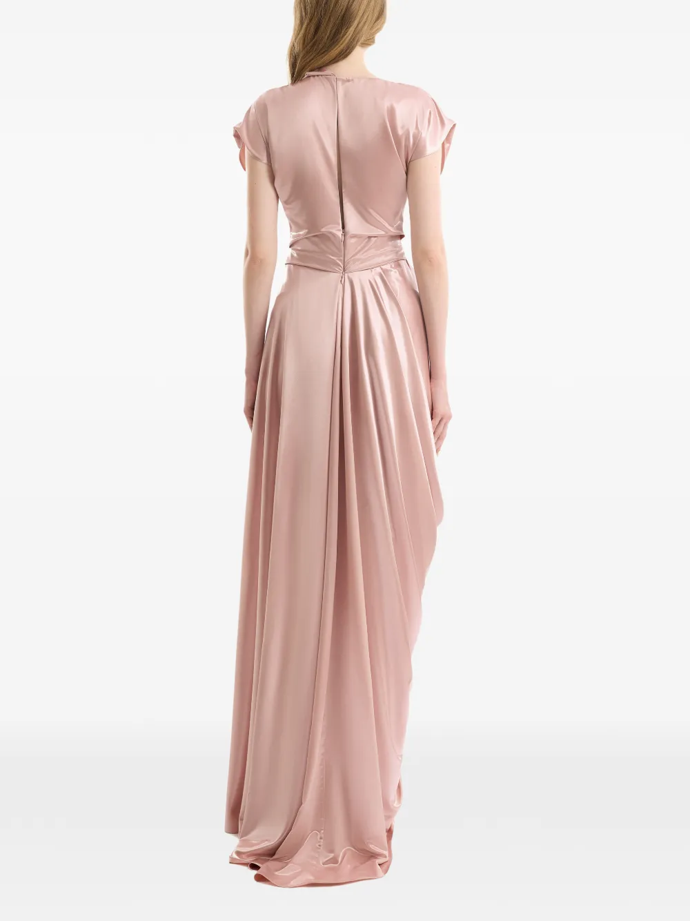 Gemy Maalouf Maxi-jurk met col Roze