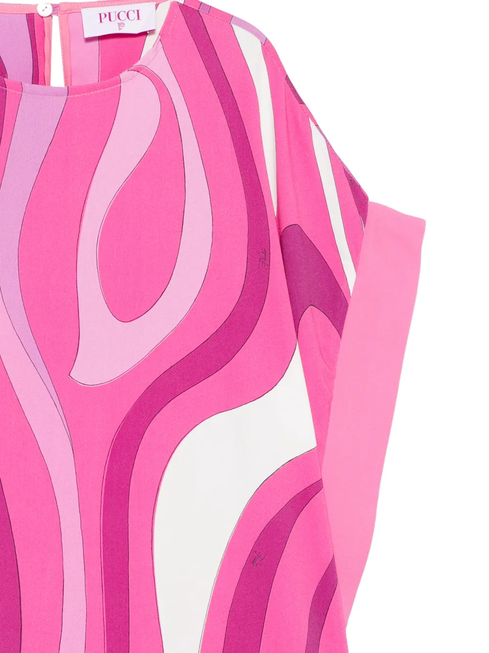 PUCCI Junior Jurk met ruches Roze