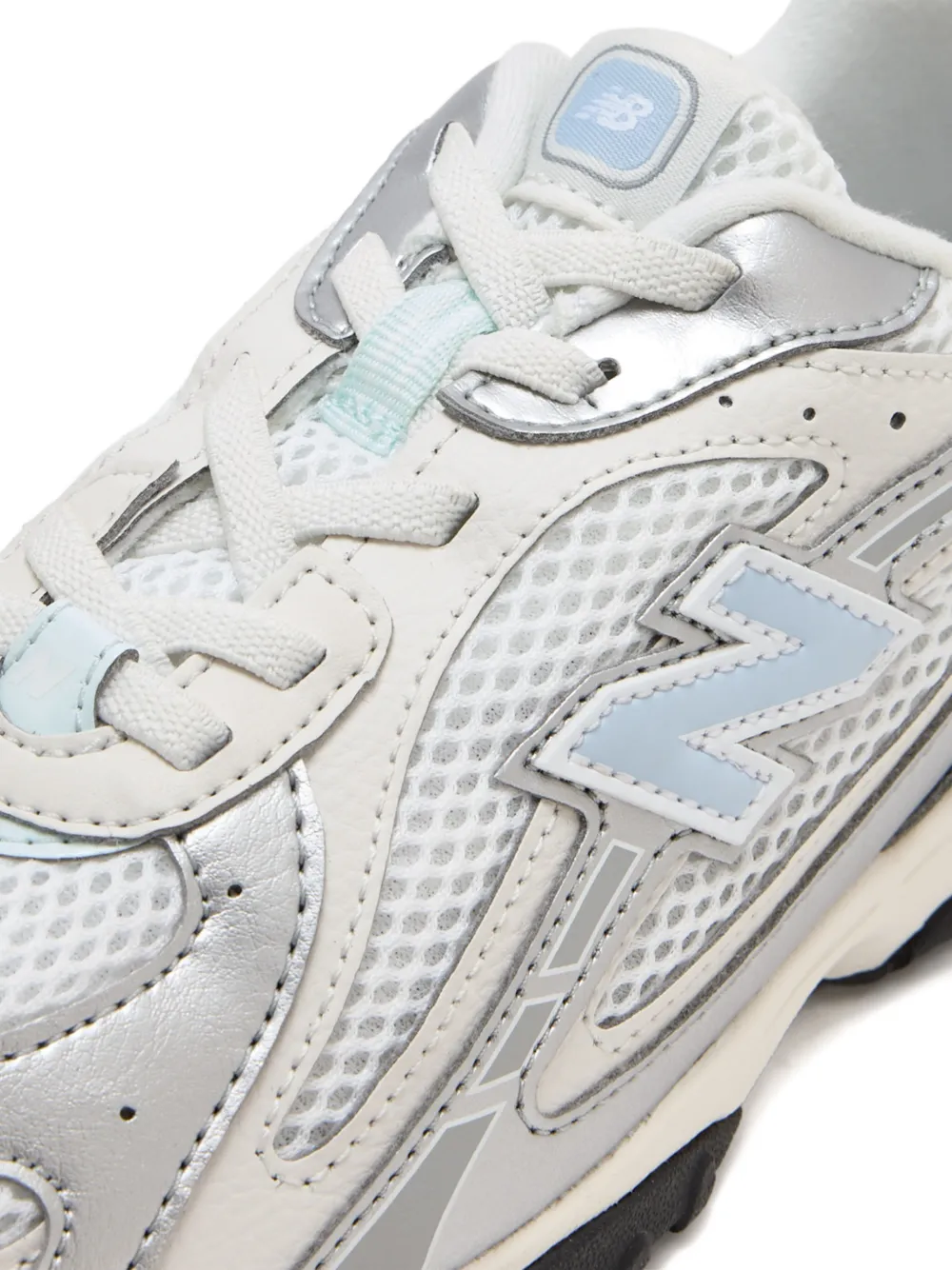 New Balance Kids 204 logo-patch sneakers Wit