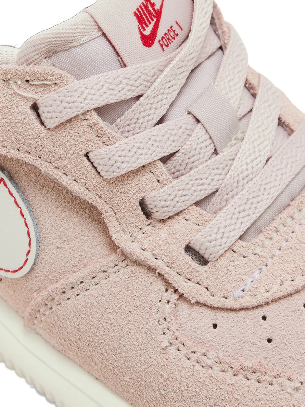 Nike Kids Force 1 Low LV8 sneakers met logo Roze