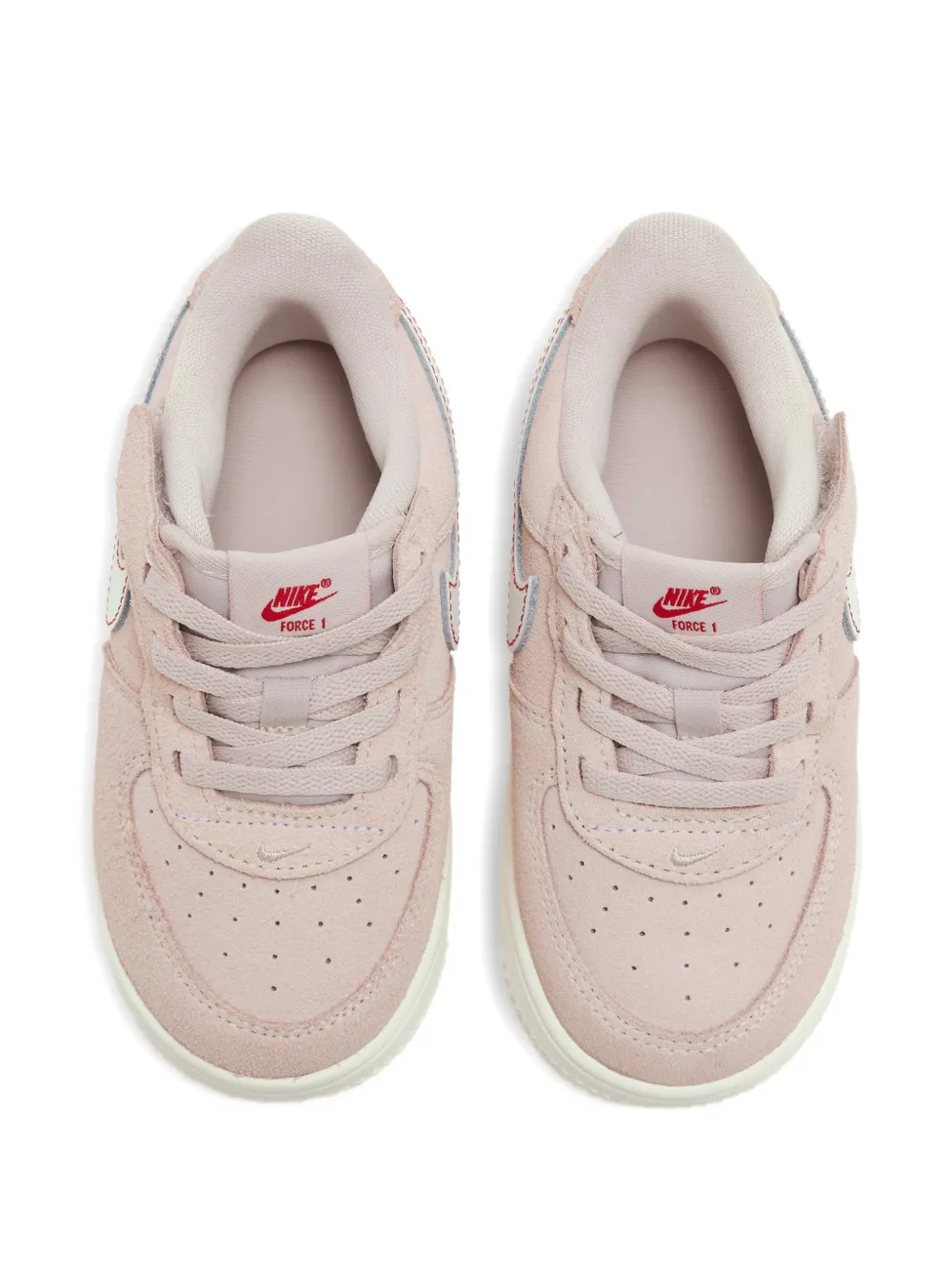 Nike Kids Force 1 Low LV8 sneakers met logo Roze