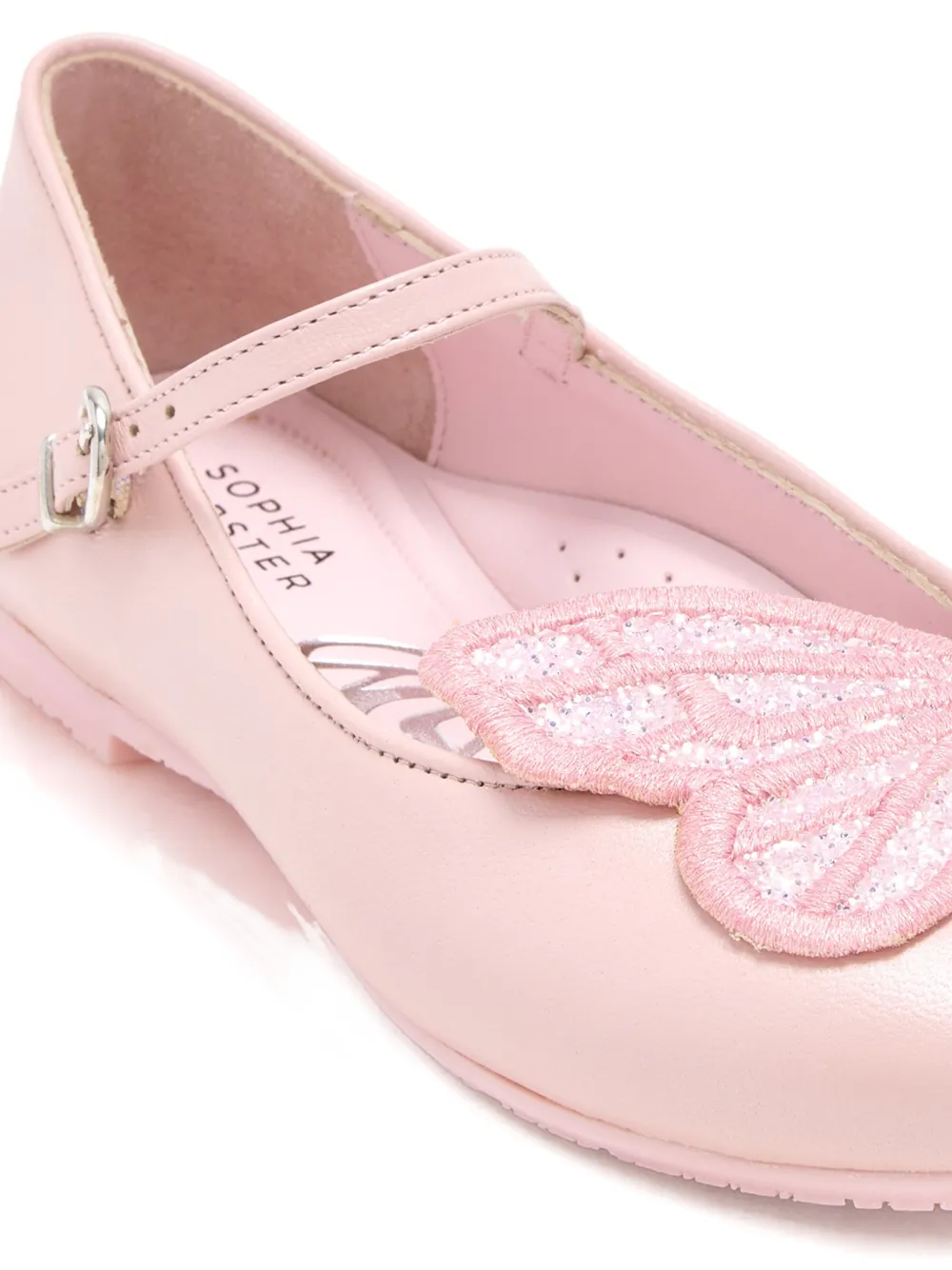 Sophia Webster Mini Wing ballerina's Roze